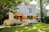 Modern home with Outdoor. white(out) house: keeping within the footprint of the modest colonial that once stood here, the new home is certified green by the county of Arlington, VA. Photo 12 of white(out) house