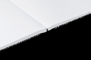 120 gsm ultra white, smooth, uncoated interior paper 155 whiteness (CIE), 96% opacity, 122 brightness (ISO 2470/D65 %), 150 Roughness (Bendtsen, ml/min)