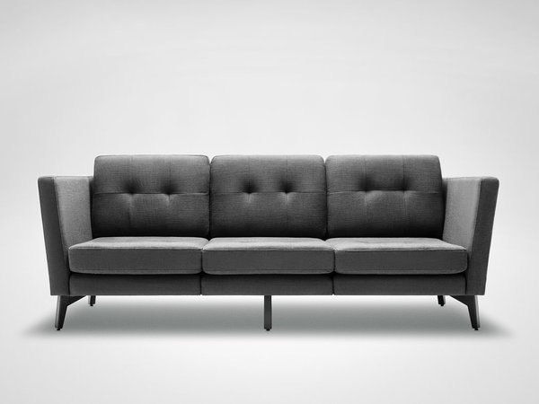 A prototype of the Burrow sofa.