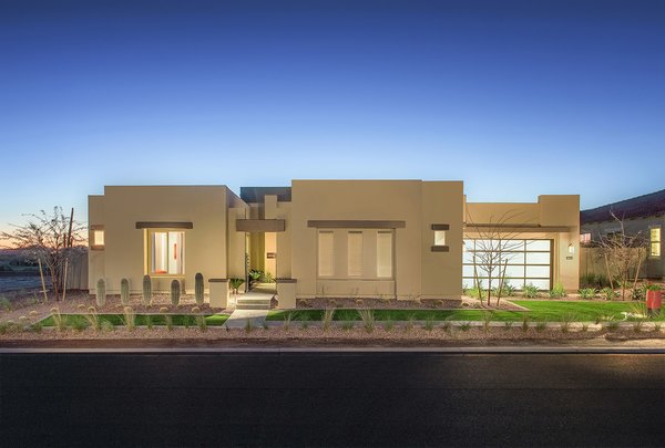 Typically modern design tends to be more boxy and geometric, using fewer materials.
