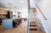 Open concept and good view of the staircase with custom made steel walls Photo 8 of Concept DUB House modern home