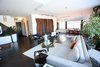 The large loft-like space is full of light. Large triptych by Kathryn Lipke. Photo 3 of A Penthouse gets reincarnated - from the 19th Century to the 21st modern home
