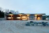 Modern home with Outdoor, Concrete Patio, Porch, Deck, Front Yard, and Wood Patio, Porch, Deck. front view Photo 7 of Apple Farm House