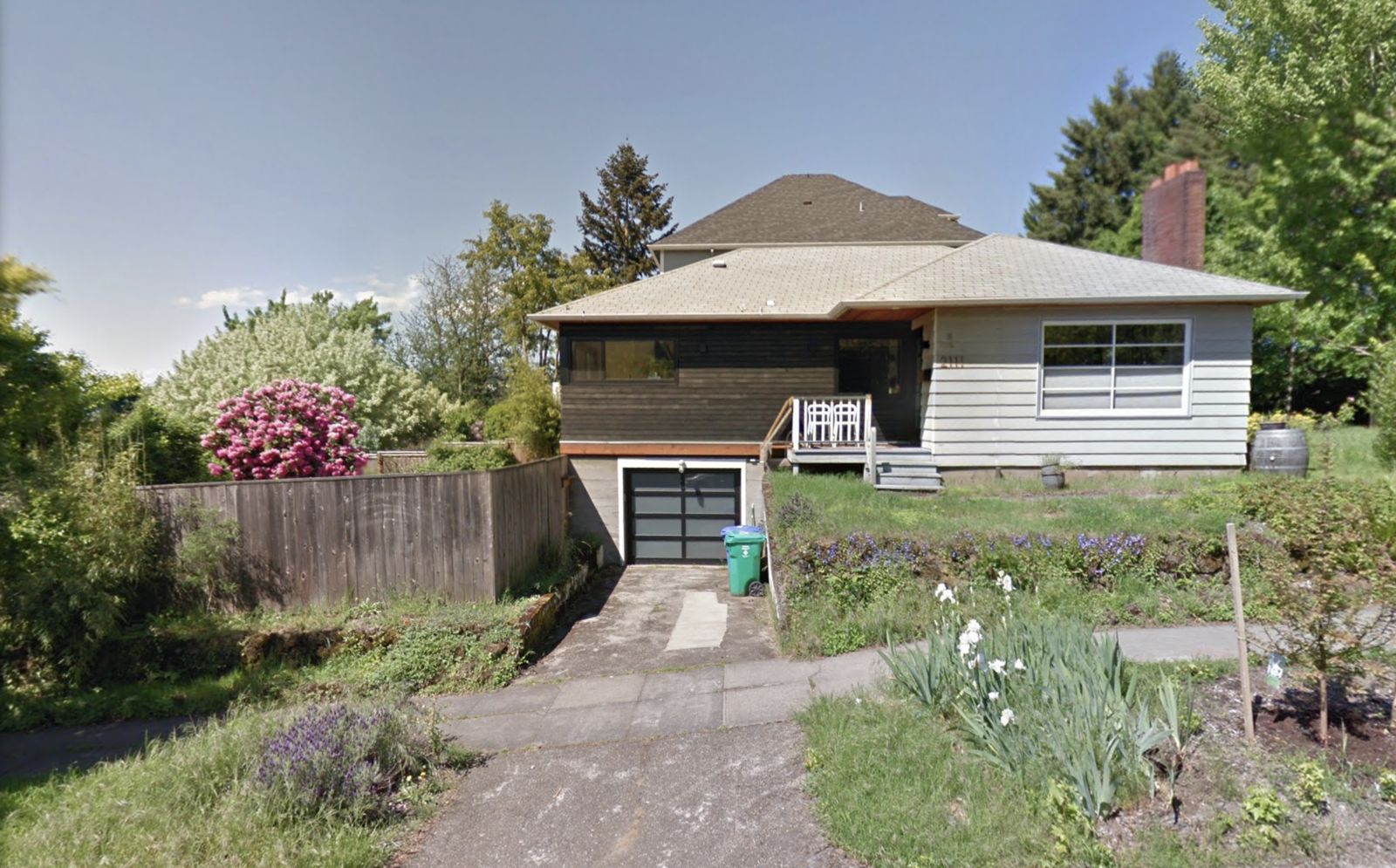 Our 1952 ranch before the ADU