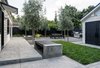 A small patch of lawn for child play Photo of Refreshing Bungalow modern home