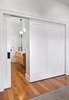 Modern home with Doors, Interior, Wood, and Sliding Door Type. Master Bathroom Photo 15 of The Historic Ely Building