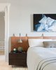 Modern home with Rug Floor, Pendant Lighting, Light Hardwood Floor, and Accent Lighting. Master Bedroom Photo 14 of Moody Mission Victorian
