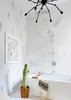 Modern home with Bath Room, Pendant Lighting, and Accent Lighting. Master Bath Photo 16 of Moody Mission Victorian