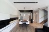 main floor 50' long millwork, looking toward the kitchen Photo 5 of Tetris House modern home