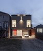 Modern home with Exterior, Stucco Siding Material, Wood Siding Material, and House Building Type. Main Elevation Photo 2 of Gazing House