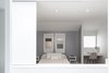 Modern home with Bedroom, Shelves, Bed, Medium Hardwood Floor, and Night Stands. Master Bedroom / Sleeping Area & Study Nooks Photo 10 of Gazing House