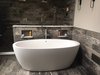 Aquatica Sensuality-Wht™ Freestanding Solid Surface Bathtub Photo of Residential project: Aquatica Sensuality-Wht™ Bathtub modern home