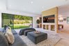 Indoor/outdoor family room Photo 4 of 2017 Pacific Palisades Custom Home Draws Breathtaking Views for $6.5 million modern home