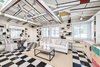 The eclectic, colorful guest house Photo 7 of Max Ember's Art Deco Inspired Streamline Moderne modern home