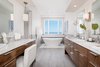 Master Bath with freestanding tub and ocean views Photo 5 of Carbon Beach modern home