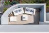 The Master Suite's private, ocean-view terrace Photo 6 of Carbon Beach modern home