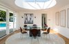 A sculptural skylight in the dining room Photo 5 of Hillcrest Road modern home
