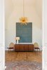 High ceilings and original hardwood floors enhance the living spaces Photo 7 of Hillcrest Road modern home