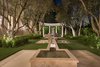 A serene water feature off the reflection garden. Photo 11 of Benedict Canyon Villa modern home