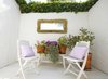 Modern home with Outdoor. A charming, private patio off the master suite. Photo 9 of A Charming 1920s Spanish in West Hollywood's Storied Norma Triangle