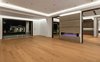 Voluminous living spaces are illuminated by LED light strips and sleek fire features, while vanishing walls of glass bring parklike grounds to the forefront of the living experience. Photo 7 of Architecturally Inspired Living in Beverly Hills modern home