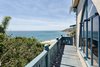 Modern home with Outdoor. Ocean views enjoyed from the hillside terrace. Photo 2 of Castillo del Mar Brings Italian Style to Pacific Palisades
