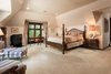 Modern home with Bedroom, Chair, Bed, Dresser, Night Stands, and Recessed Lighting. The expansive master suite features high ceilings and large walk-in closets. Photo 5 of Authentic 1930s Country English Compound in Fryman Canyon