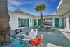 Modern home with Outdoor. Gracious courtyard areas are ideal for dining, lounging and sunning between treatments. Photo 3 of An Award-Winning Midcentury Modern Hotel & Spa Hits the Market