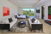 The 2,100-square-foot master suite. Photo 6 of An Architectural Masterpiece Shines Above the Bel Air Golf Course modern home