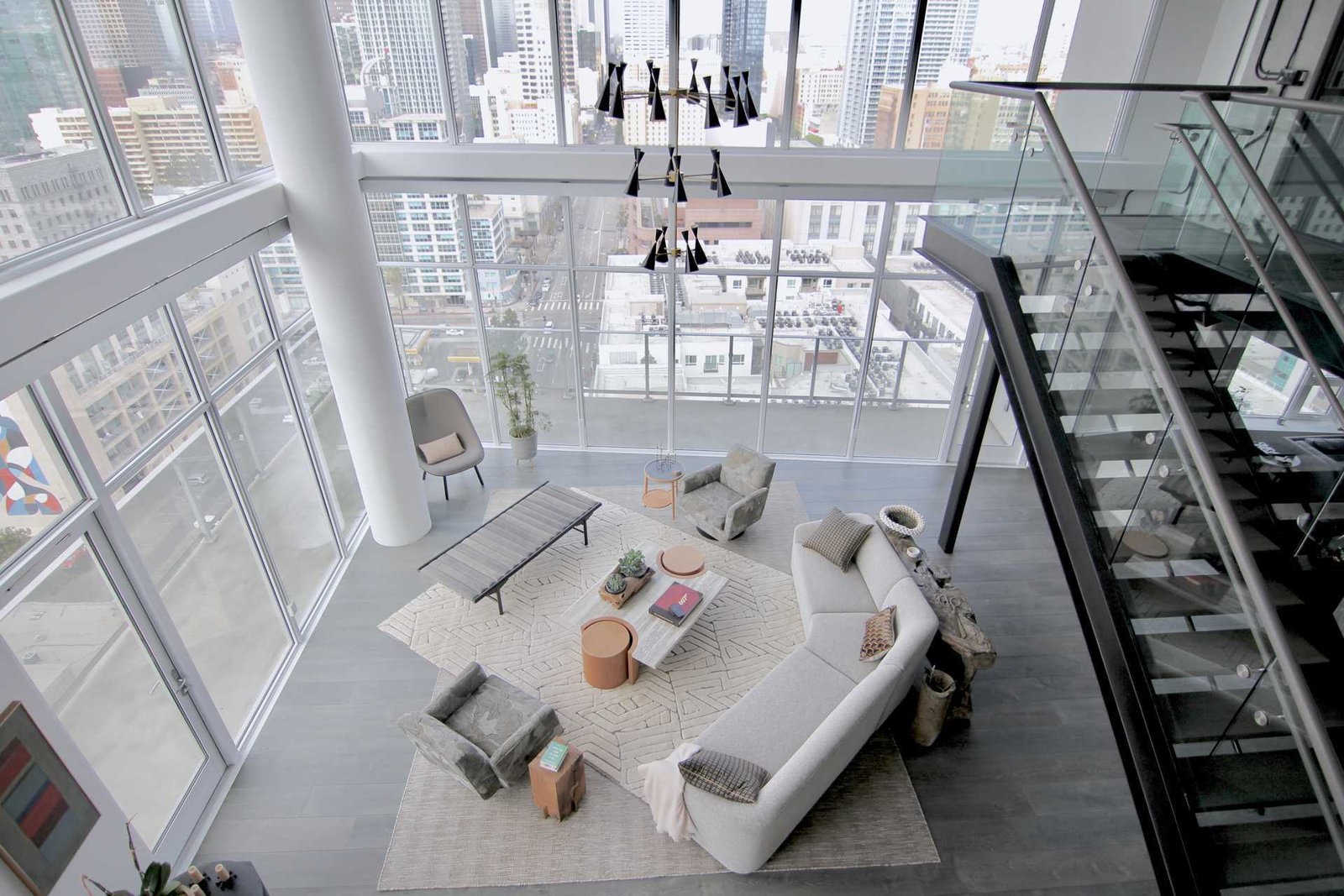 View of Photo 2 of 8 in An Unrivaled Penthouse With Panoramic Views in Downtown ...