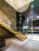 One of two floating, glass-sided staircases. Photo 4 of An Unprecedented Architectural Estate in Beverly Hills Asks $39.5 Million modern home