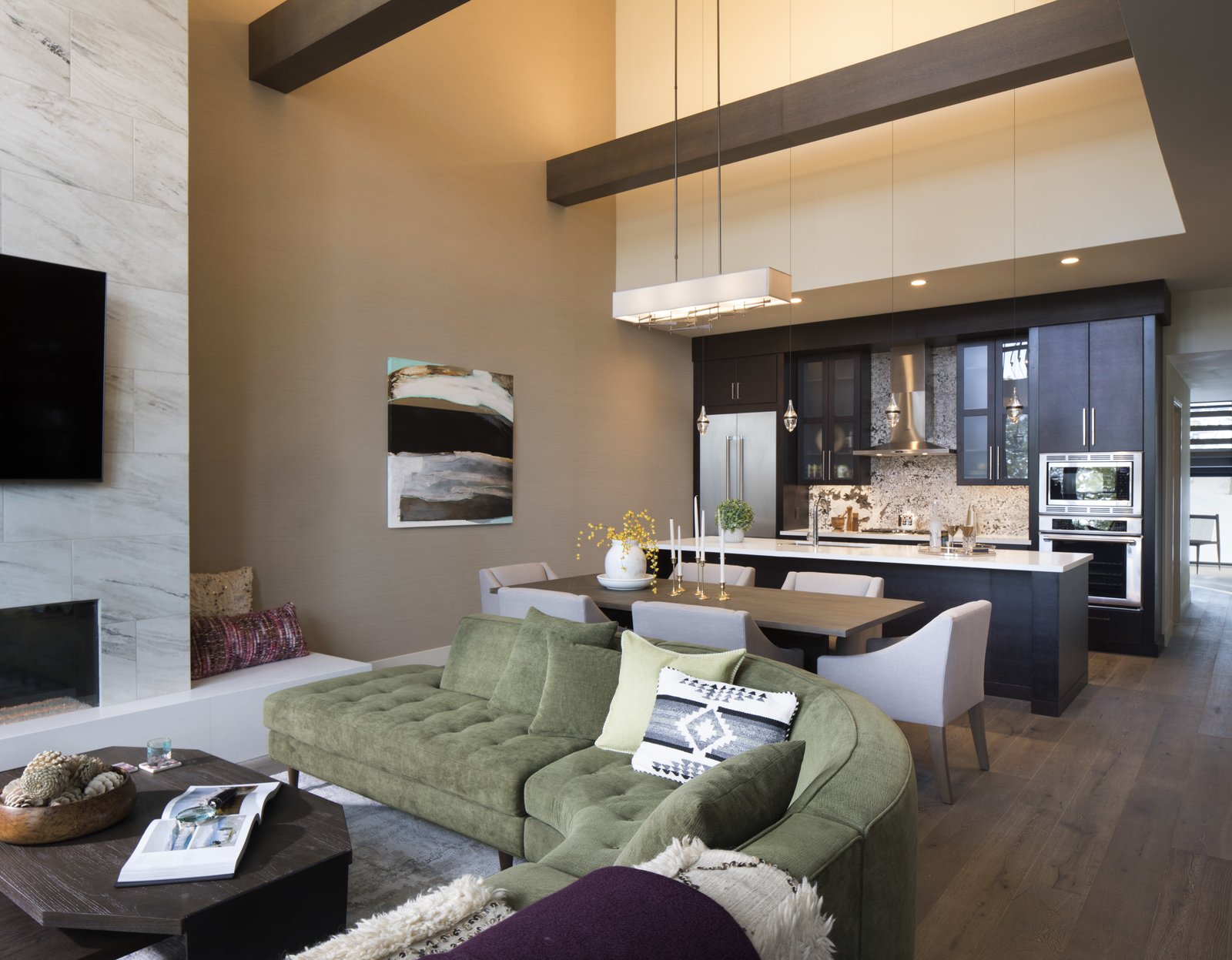 Thumbnail for Penthouse Retreat Kitchen With Large Center Island