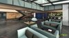 Modern home with Office, Library Room Type, Study Room Type, Desk, Shelves, Ceramic Tile Floor, Chair, Medium Hardwood Floor, Limestone Floor, and Marble Floor. Project 40 - Lobby Interior Views
Client: 653. Anglella
Location : USA - Colorado Photo of Amazing Office Lobby Interior Design View