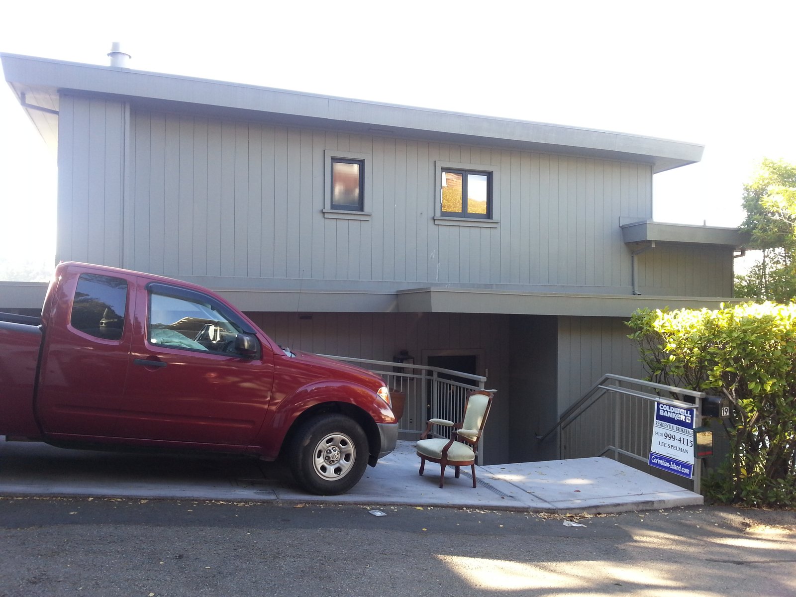 Before the front facade lacked street appeal.