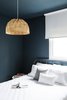 Modern home with Bedroom, Bed, Bench, Chair, Ceiling Lighting, Table Lighting, and Light Hardwood Floor. Master Guest Suite Photo 20 of A|A Duplex