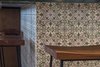 Modern home with Kitchen, Colorful Cabinet, Ceramic Tile Backsplashe, and Porcelain Tile Floor. Details Photo of A house in the mountains