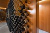 Cantilevered Wine Bottle Storage Display Photo of Utah Wine Cellar modern home