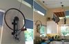 Pulley system for pot rack using a recycled bicycle wheel Photo 12 of Amplified Tiny House modern home