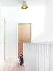 Modern home with Hallway and Light Hardwood Floor. Stair hall Photo 7 of Ritchie Rowhouse