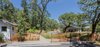 Modern home with Exterior, Small Home Building Type, House Building Type, Gable RoofLine, and Metal Roof Material. Site Entry Photo of Wine Country Retreat