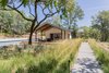 Modern home with Exterior, Metal Roof Material, House Building Type, and Gable RoofLine. Main House Photo 3 of Wine Country Retreat
