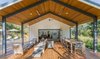 Modern home with Outdoor, Wood Patio, Porch, Deck, Large Patio, Porch, Deck, and Decking Patio, Porch, Deck. Main House - indoor outdoor space Photo 8 of Wine Country Retreat