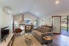 Modern home with Living Room and Medium Hardwood Floor. Guest House Living Photo 14 of Wine Country Retreat