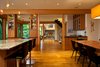 Open floorplan of house - kitchen, dining area, living room Photo 12 of Fourth Lake Summer House modern home