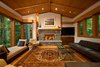 Welcoming living room Photo 10 of Fourth Lake Summer House modern home