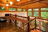 Second floor of home office with views of Lake Luzerne Photo 3 of Fourth Lake Summer House modern home
