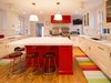 Red Kitchen Photo 9 of Homeland Estate modern home