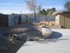 Modern home with Outdoor, Desert, Back Yard, and Hardscapes. Metal formwork for the curved seating area. The metal rusted by the rain. Photo 13 of Modern Jewel in the Desert