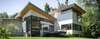 Modern home with Exterior, Metal Roof Material, Flat RoofLine, Metal Siding Material, Stucco Siding Material, Shed RoofLine, and House Building Type. Gregory Creek Residence Photo 4 of Gregory Creek Residence