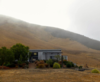 Barn in morning fog Photo 11 of Barking Dog Ranch modern home